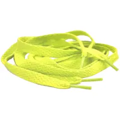Bright Neon Yellow 38" Retro 80s Rave Costume Shoe Laces