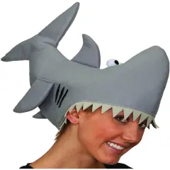 Funny Shark Party Hat Costume Accessory