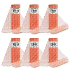 Premium Zig Zag Printed Tulle Spool of 6" X 10 Yards Orange