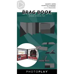PhotoPlay Brag Book 5.5"X5"-Black