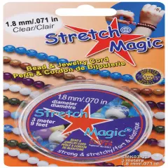 Stretch Magic Bead & Jewelry Cord 1.8mmX3m-Clear