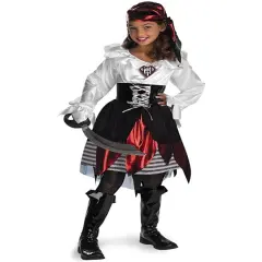 High Seas Pirate Lass Girl's Costume