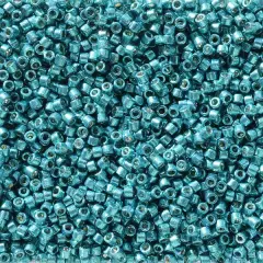 Miyuki Delica Bead 11/0, DB2513, Duracoat Galvanized Capri Blue
