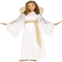 Little Heavenly Angel Angelic Miss Girl's Costume