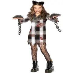 Full Moon Vicious Werewolf Girls Costume