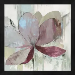 Drippy Floral I by Asia Jensen 13" x 13" Framed Wall Art