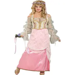 Medieval Renaissance Princess Gwenivere Dress Women's Costume