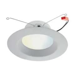 Wi-Fi 5-6in LED Tunable White 10w Recessed Downlight 800lm - Satco Starfish IOT Selectable