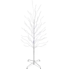 Northlight 5' LED Lighted White Birch Christmas Twig Tree - Cool White Lights