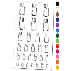 Sports Team Jersey Temporary Tattoo Water Resistant Fake Body Art Set Collection Orange