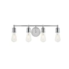 Serif 4 light chrome Wall Sconce