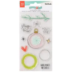 Vicki Boutin Peppermint Kisses Clear Stamps 11/Pkg