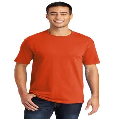 Port & Company&reg; Core Blend Crew Neck Short Sleeve Tee Orange