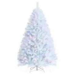 Iridescent Tinsel Artificial Christmas Tree
