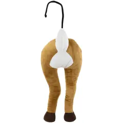 Northlight 20" Plush Hanging Reindeer Legs Christmas Decoration Brown