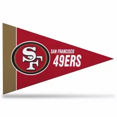 49ers Mini Pennants- 8 Pack