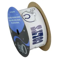 Colts Printed Ribbon 1-5/16-Inch Width, 12 Foot Spool
