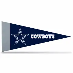 8 Pack Cowboys Mini Pennant, 4" x 9" - Licensed By Rico