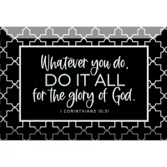 Dexsa Whatever You Do Glass Plaque - 6x4