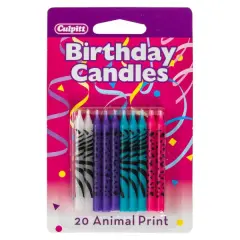 Animal Print Smooth Specialty Candles Bright