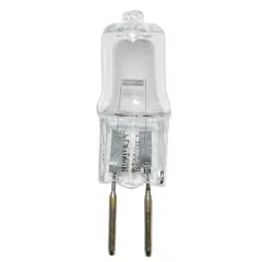 BulbAmerica 20W 12V GY6.35 Bi-Pin Base Clear Halogen Bulb