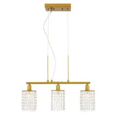 Taylor 3 light Brass Pendant