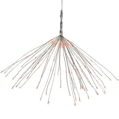 Northlight LED Lighted Firework Branch Christmas Decoration - Micro Fairy Red Lights - 20"
