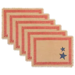DII 4th Of July Jute Placemat (Set of 6)