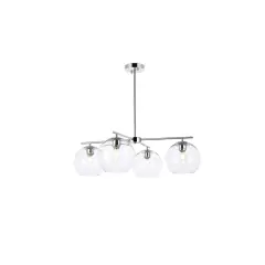 Opus 4 lights chrome pendant