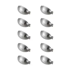 Claude 2-3/4" Center to Center Brushed Nickel Cup Bar Pull Multipack (set of 10)
