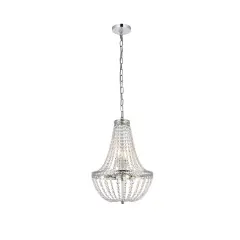 Valeria 14 inch pendant in chrome