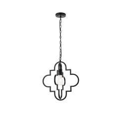 Sandara 1 light pendant in black
