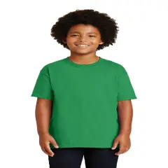 Gildan&reg; Classic Fit Crewneck short sleeve Youth Tee Irish green
