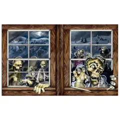 Beistle - Zombie Attack Insta-View - 3' 2" x 5' 2" - 6 Pack