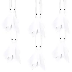 Beistle - Fabric Hanging Ghosts - 8&frac12;" - 12 Pack