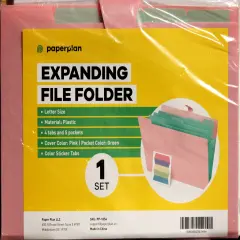 Paper Plan Expanding File Folder