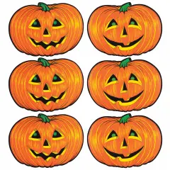 Beistle - Jack-O-Lantern Cutouts - 10" x 14" - 12 Pack