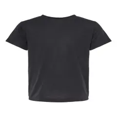 BELLA + CANVAS&reg; Toddler Triblend Crewneck Short sleeve Tee Solid Black Triblend