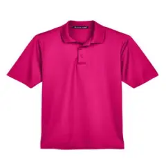 Devon & Jones&reg; CrownLux Performance Men's Plaited Polo Crown Raspberry