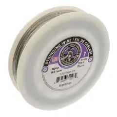 Gudebrod 0.024" 7-Strand Stainless Steel Jewelry Wire | Made in USA