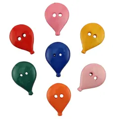 Buttons Galore and More Birthday Balloons Craft & Sewing Buttons - 21 Buttons