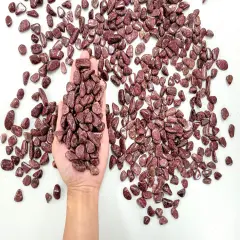 Small Tumbled Wine Quartz Crystals - 1/4 inch to 1 inch - Bulk Tumbled Stones