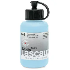 Lascaux Studio Acrylics - Turquoise Blue Light, 85 ml bottle