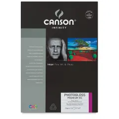 Canson Infinity PhotoGloss Art Papers - 11" x 17", Premium Resin Coated, 25 Sheets