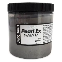 Jacquard Pearl-Ex Pigment - 4 oz, Silver, Jar