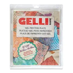 Gelli Arts Gel Printing Plate - 12" x 14" x 3/8", Rectangle