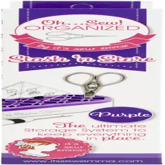 It's Sew Emma OhSew! Organized Stash 'n Store-Purple
