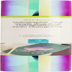 Cricut Holographic Vinyl Sampler 12"X24" 3/Pkg-Miami