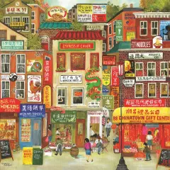 Sunsout Chinatown 500 pc Jigsaw Puzzle 46356