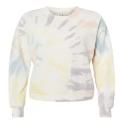 Women's Eco&reg; Washed Terry Throwback Pullover Sp Spi Tie Dye
